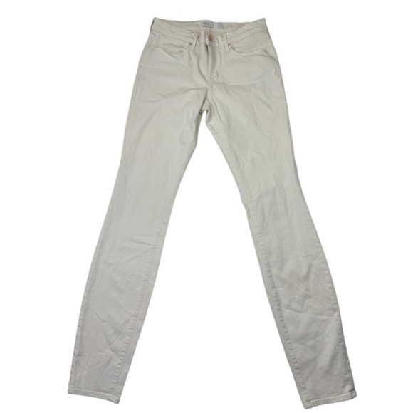 AYR Cream Soft Skinny Denim Jeans - Picture 1 of 12